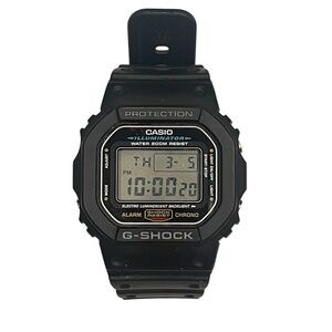 Casio - DW5600E-1V - G-SHOCK Digital Chronograph Mens Sport Watch - Black